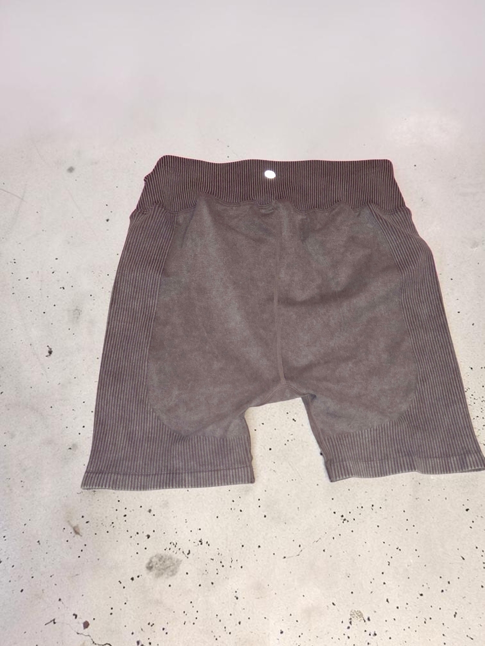 Sleeveless Knit Tank Top & 5" Biker Short Sets in Mocha Brown, NWT - Picture 5 of 5